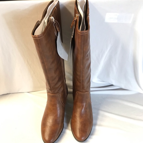 Dr. Scholl's Brilliance Wide-Calf Tall Boots 7.5 W - Picture 9 of 13